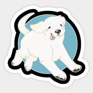 Labrador Retriever - White Sticker